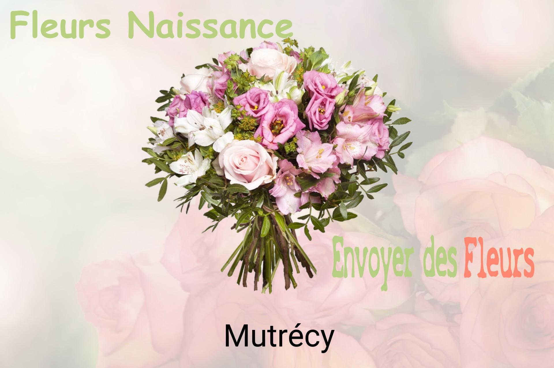 Bouquet de fleurs de naissance livré à Mutrécy